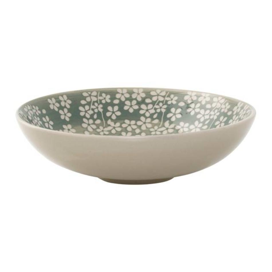 Flowers bowl Seeke green