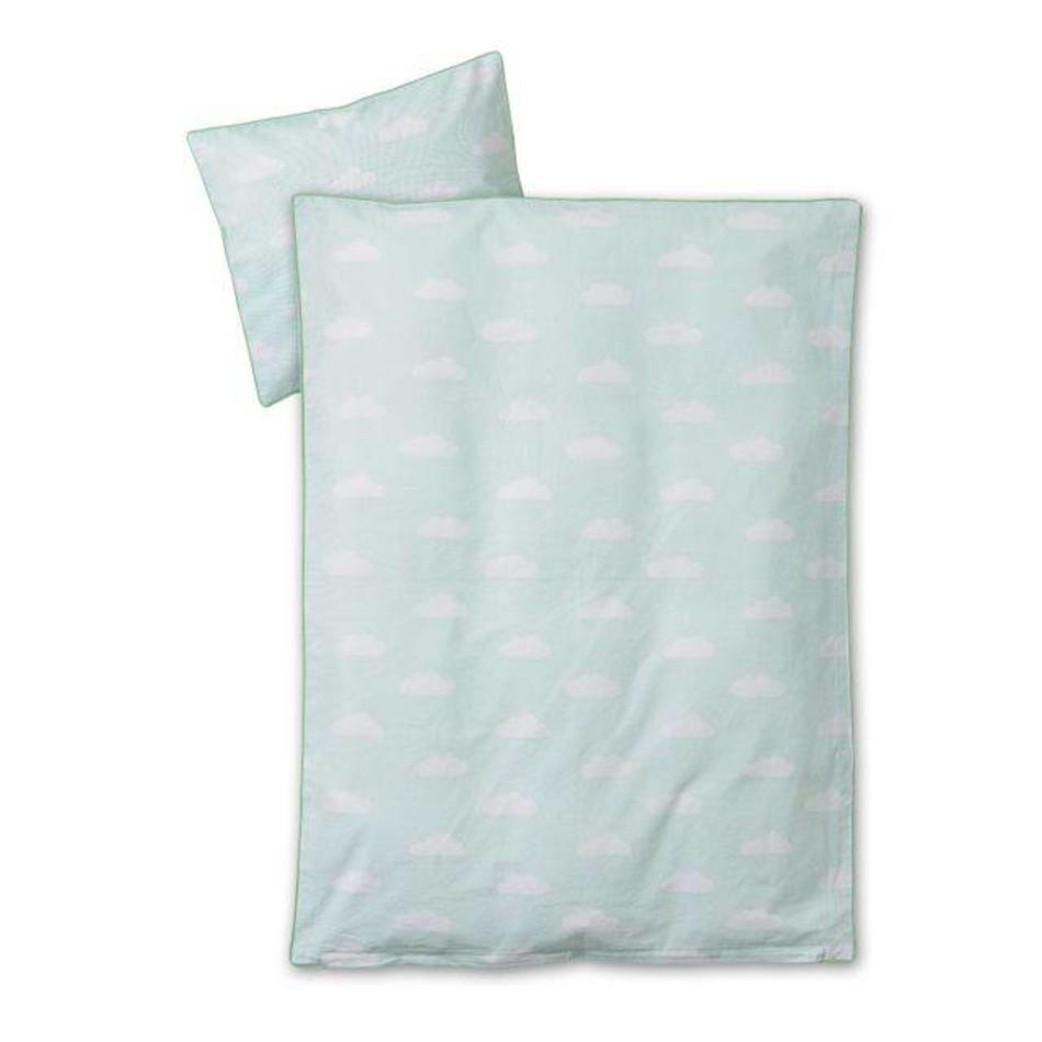 Children's duvet cover squirrel / clouds