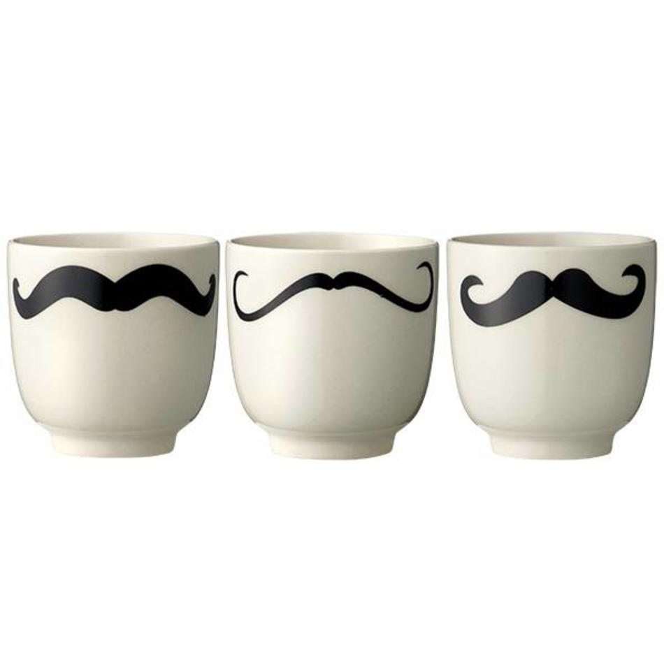 Moustache cups