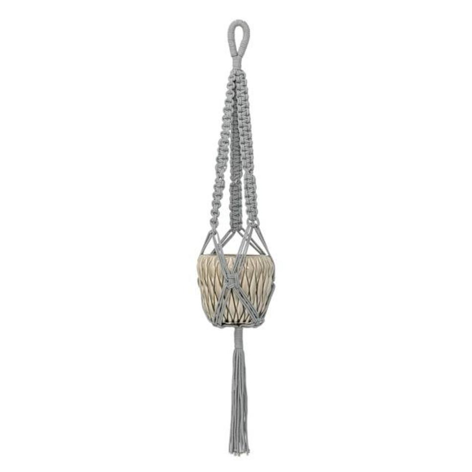 Plant hanger grey L 90 cm