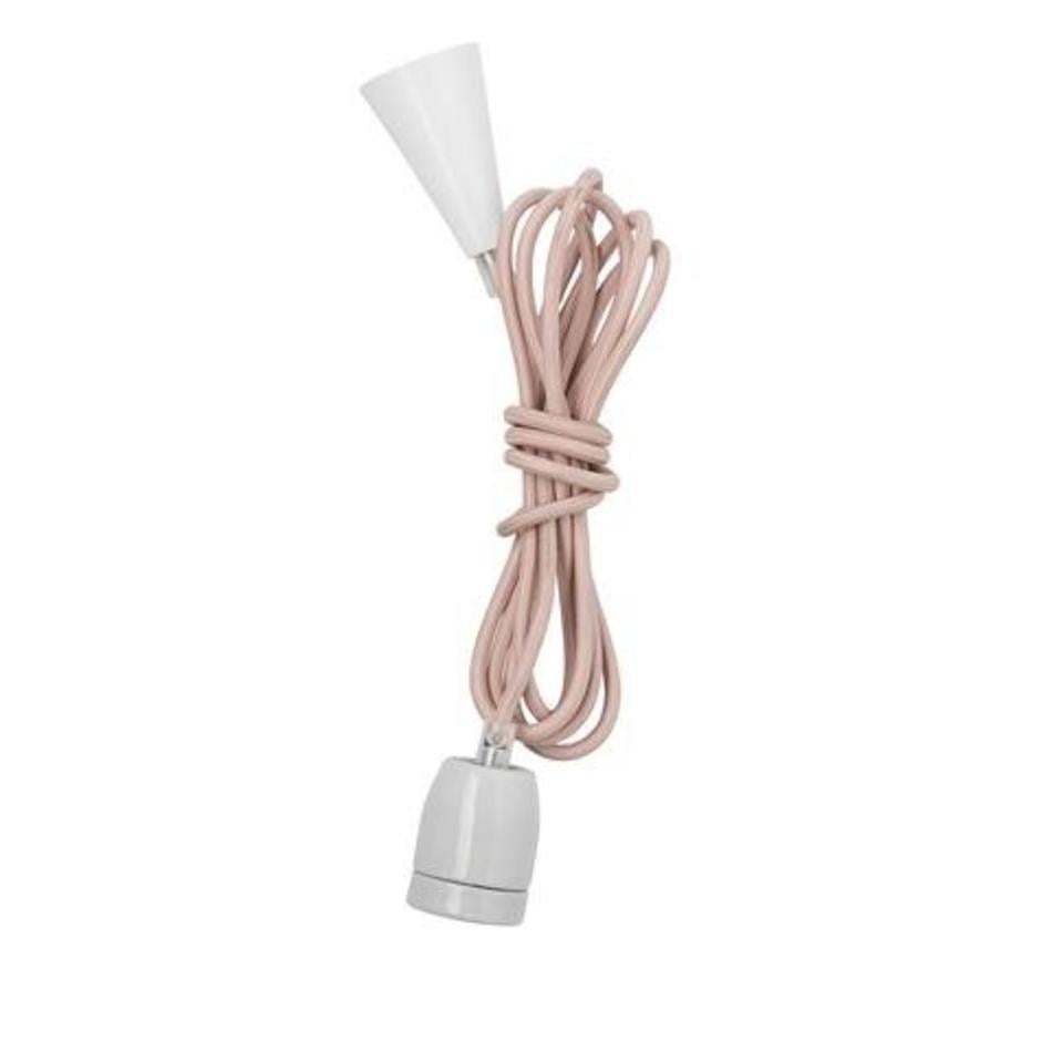 Bloomingville lampsnoer nude- porselein fitting Livv Lifestyle