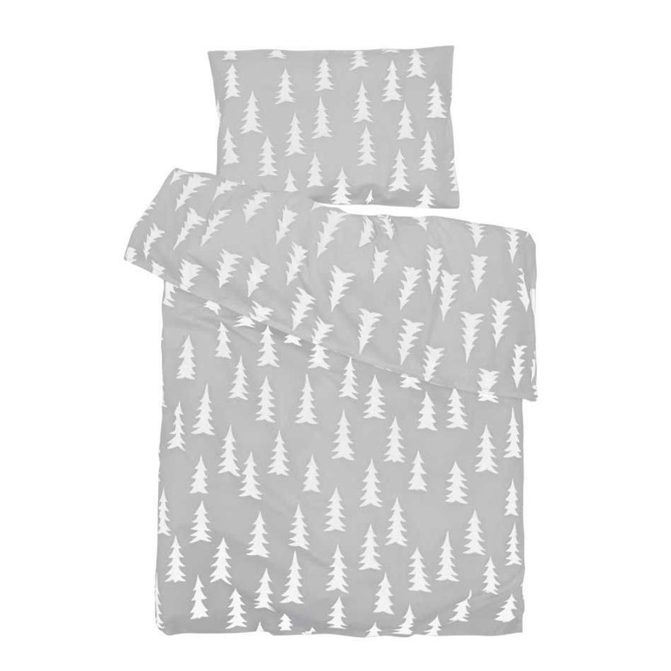 grey childrens duvet cover