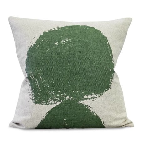 Cushion cover - Volcano Green - Linen