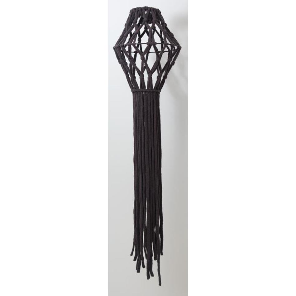 Macrame lampenkap - Morocco - grijs