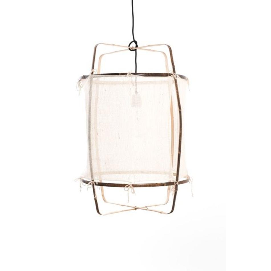 Hanging lamp - Z1 - white - silk cover