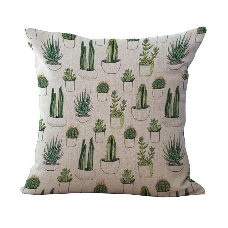 Cushion cover cacti