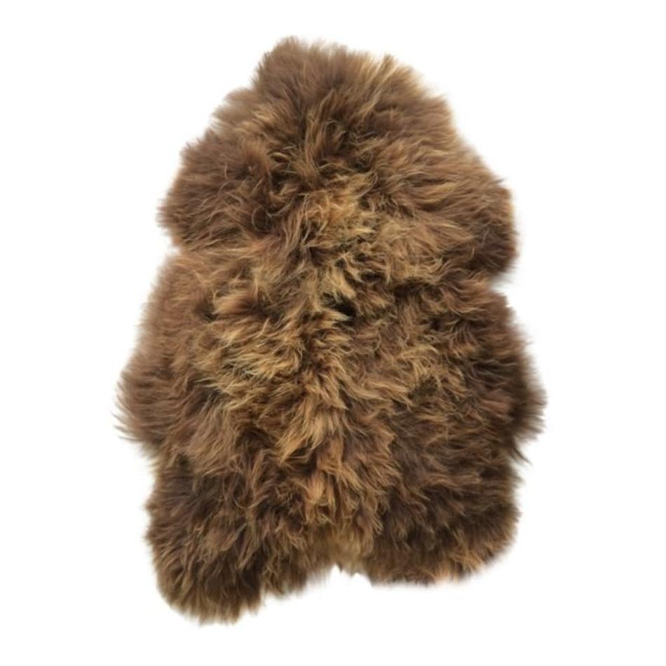 Sheepskin Norwegian brown