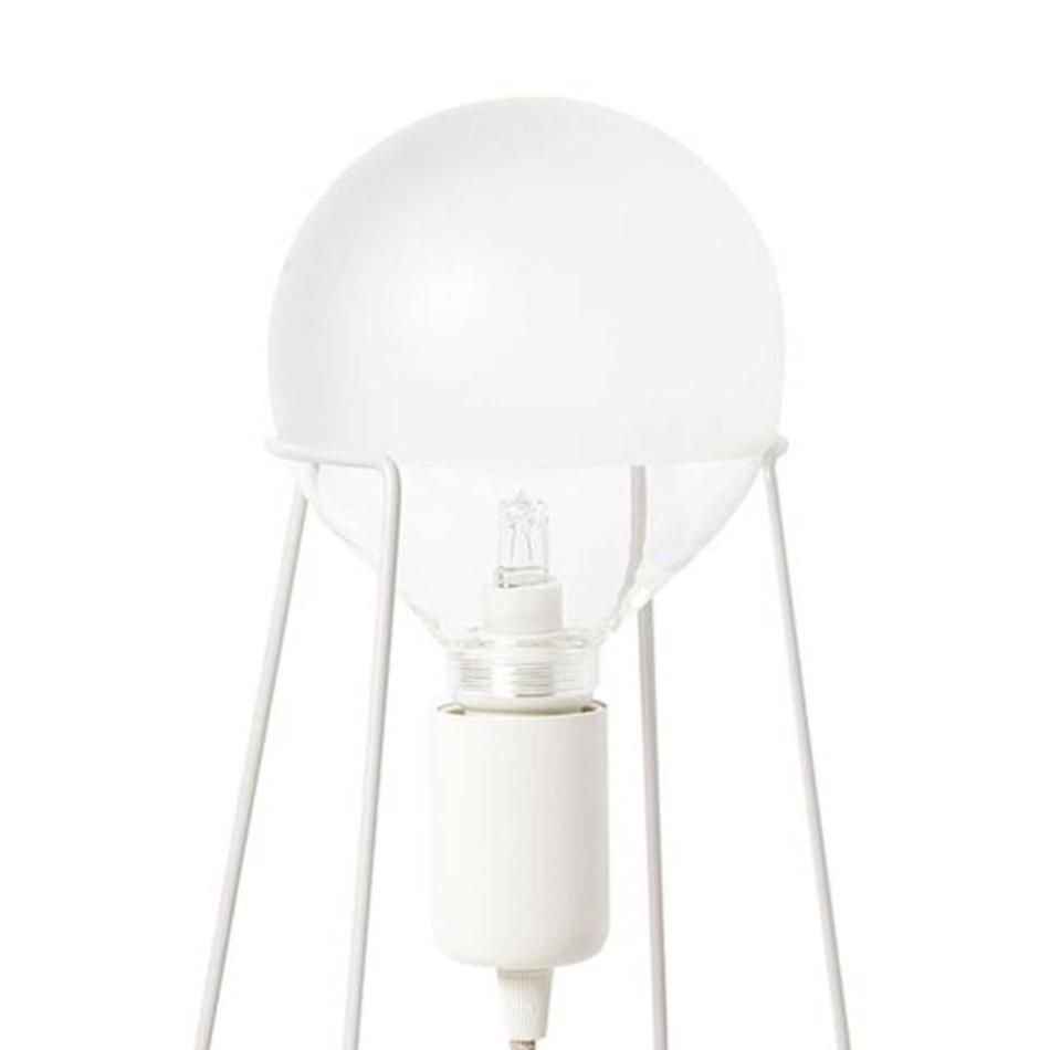 Table lamp Agraffe white