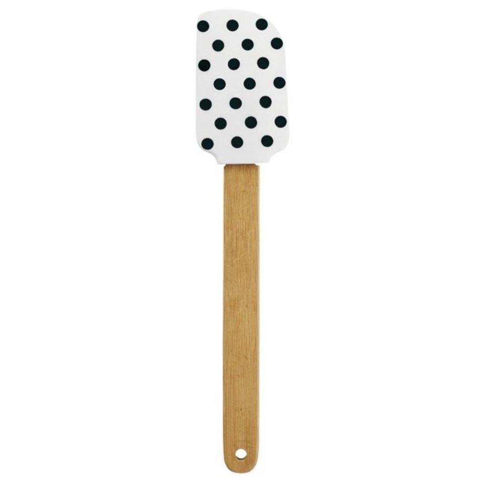 Silicone spatula dots black