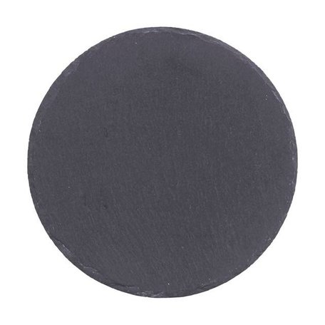 Round slate serving plate  20 cm