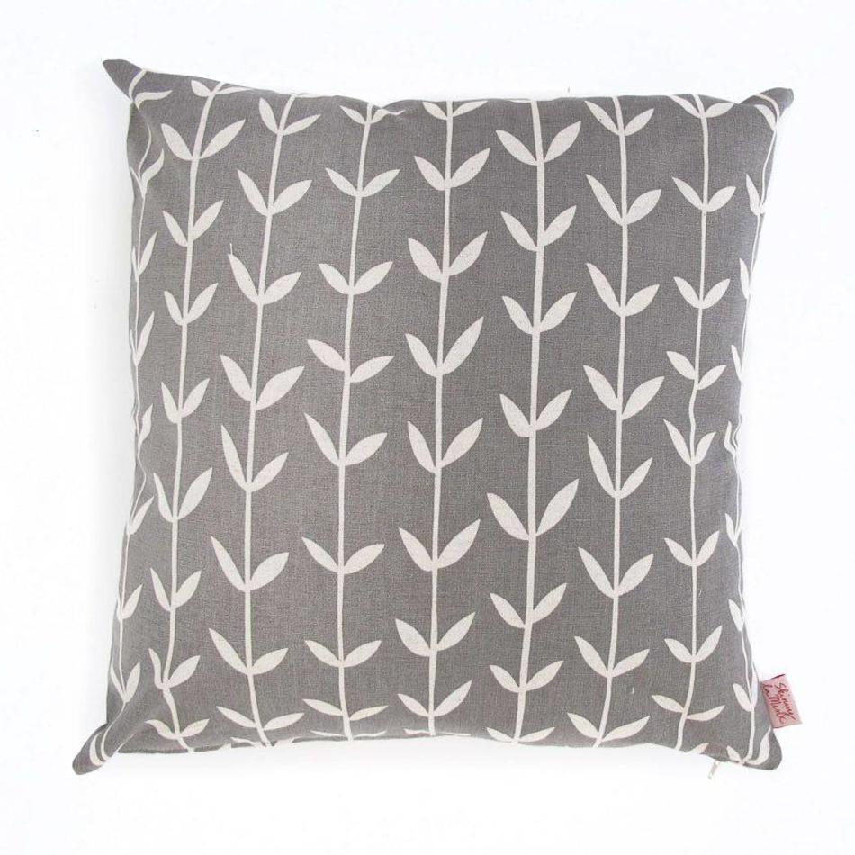 Cushion cover Solid Orla - grey
