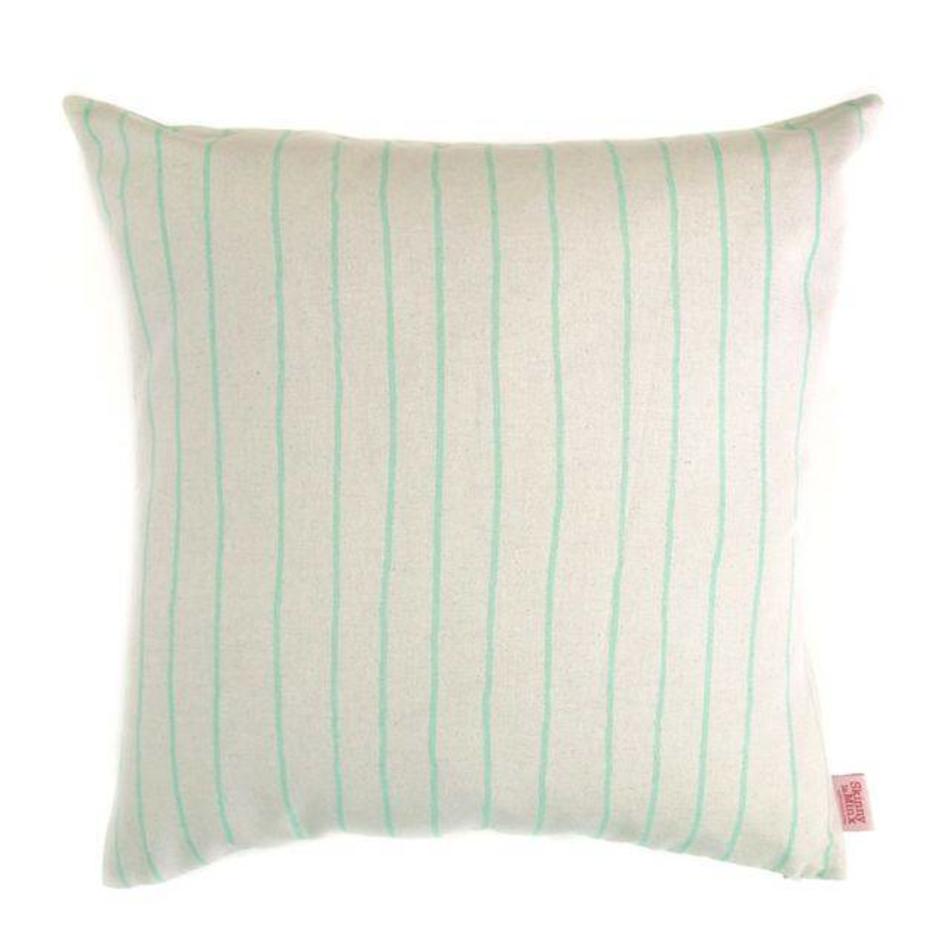 Cushion cover Simple stripe - mint