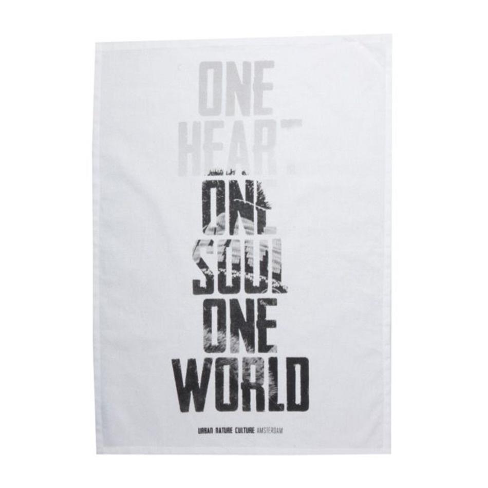 Set van 2 theedoeken One world