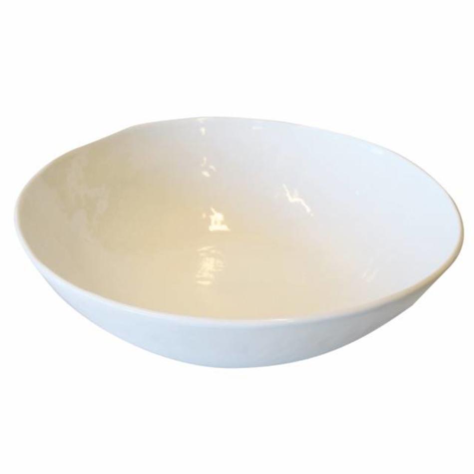 Urban nomad bowl - white ceramic - Ø 23.9 cm