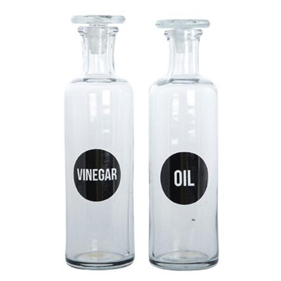 Bottles of Oil & Vinegar