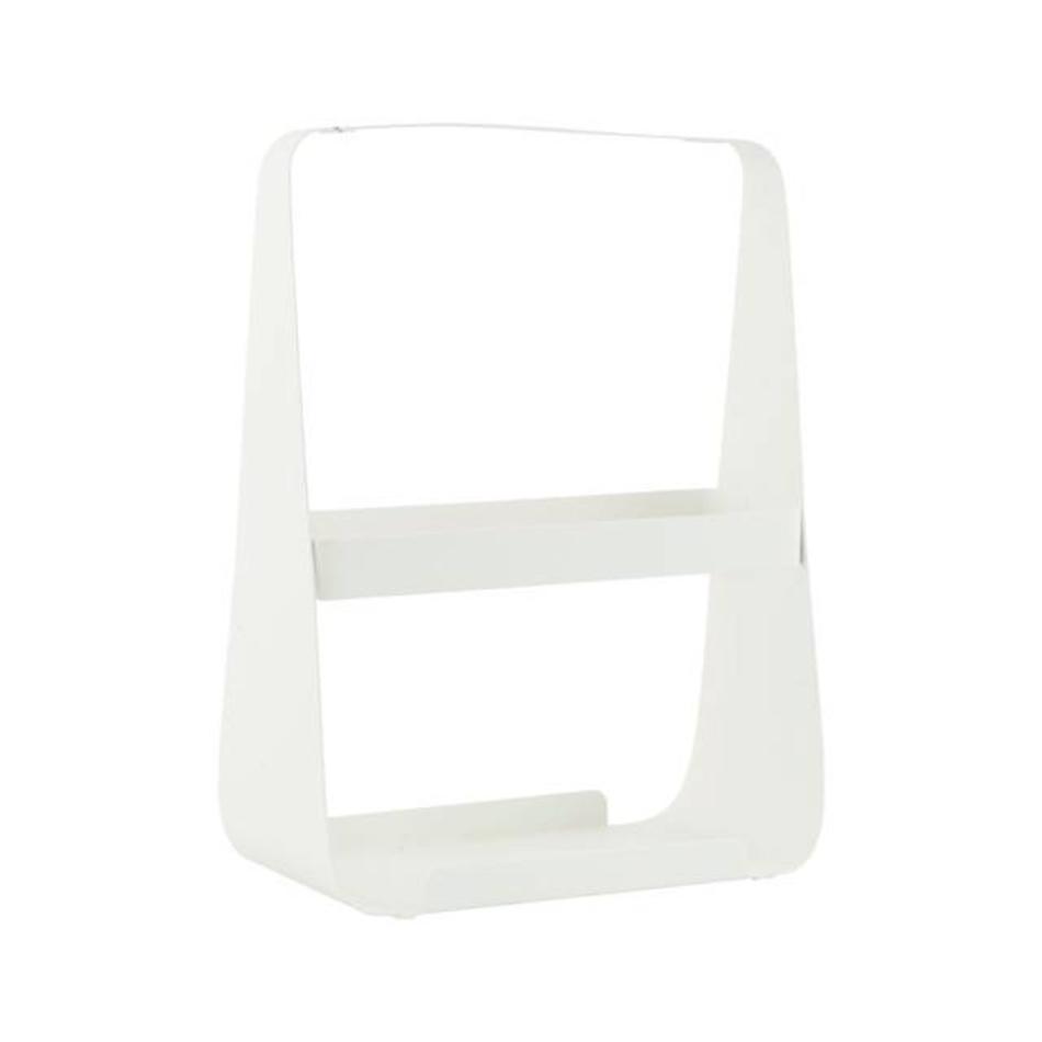 Magazine holder - white