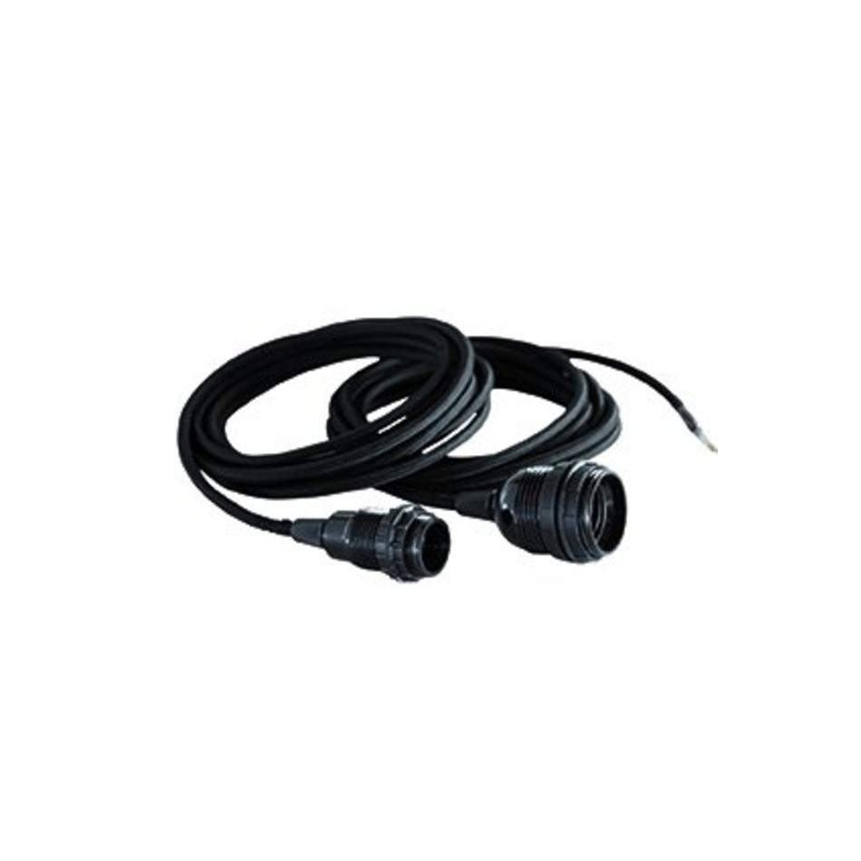 Light cord - E14 - black