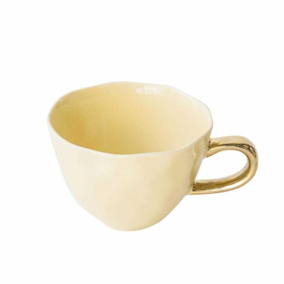 Good morning mug - Raffia Yellow