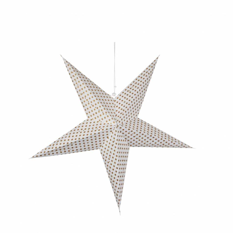 Star / dots gold - Ø 51 cm