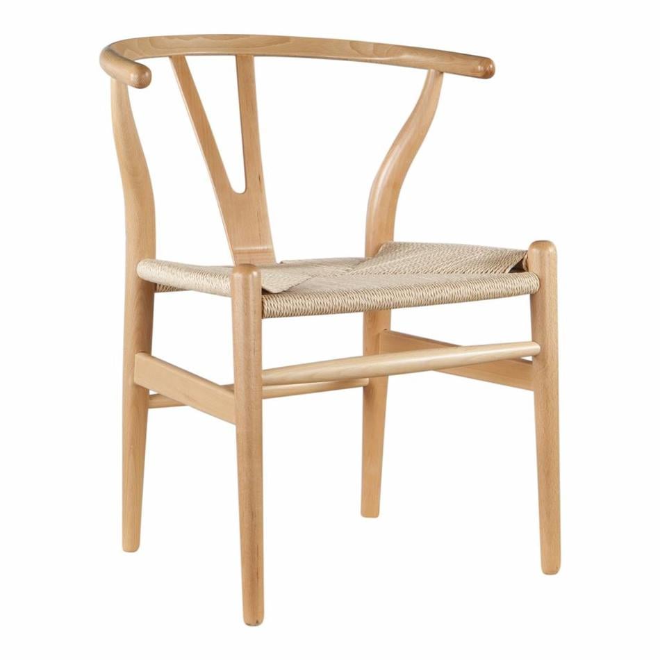 Wishbone chair replica Nederland - Wit, zwart, naturel - Livv Lifestyle