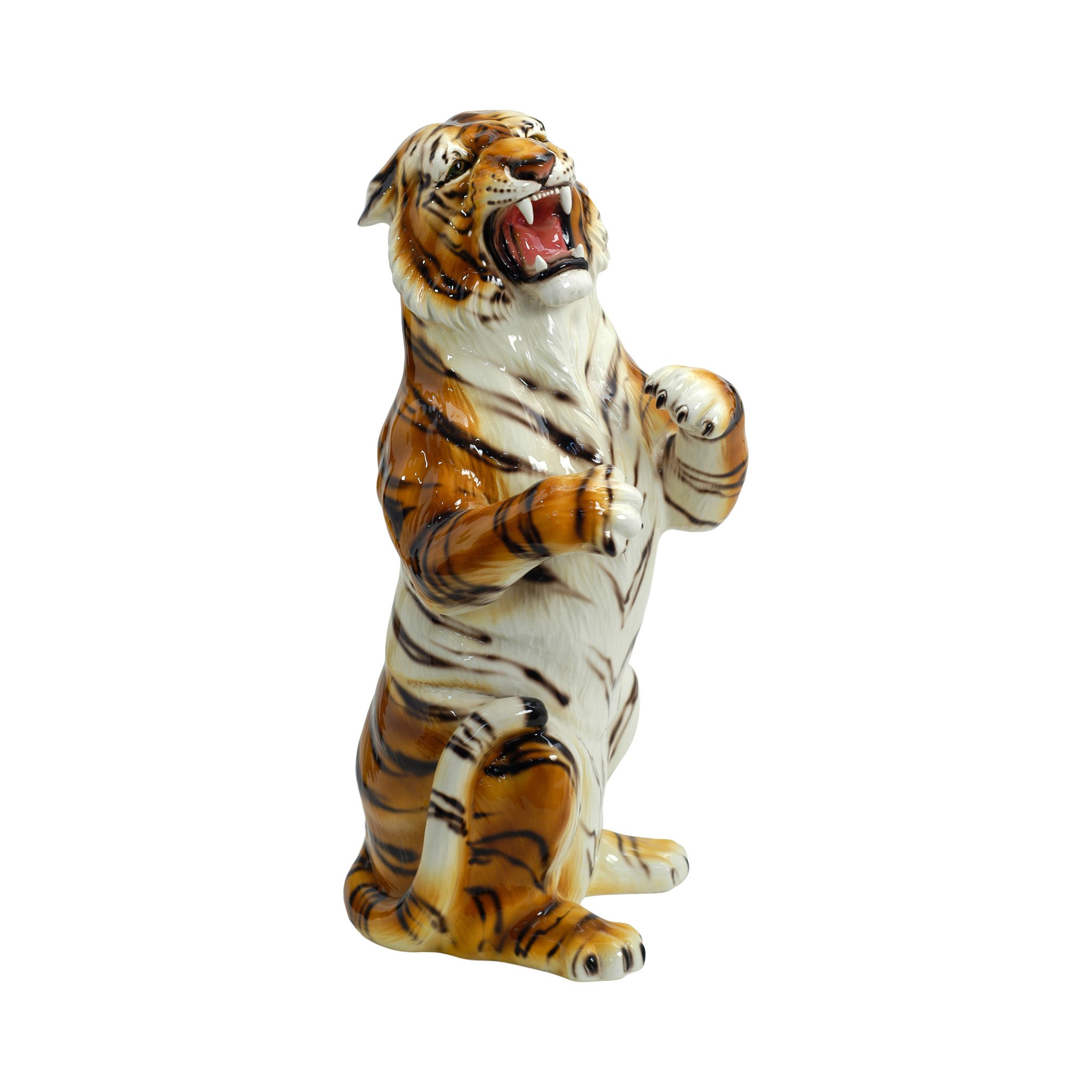Beeld tijger porselein - Tijger standbeeld - Lifestyle