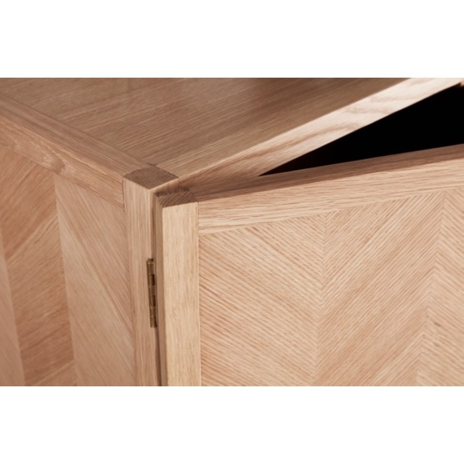 Cabinet Herringbone - Oak