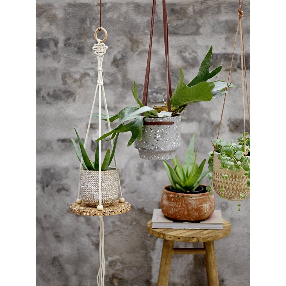 Hanging pot plant concrete - Grey