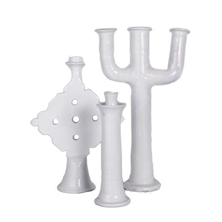 Candlestick Touareg  - White