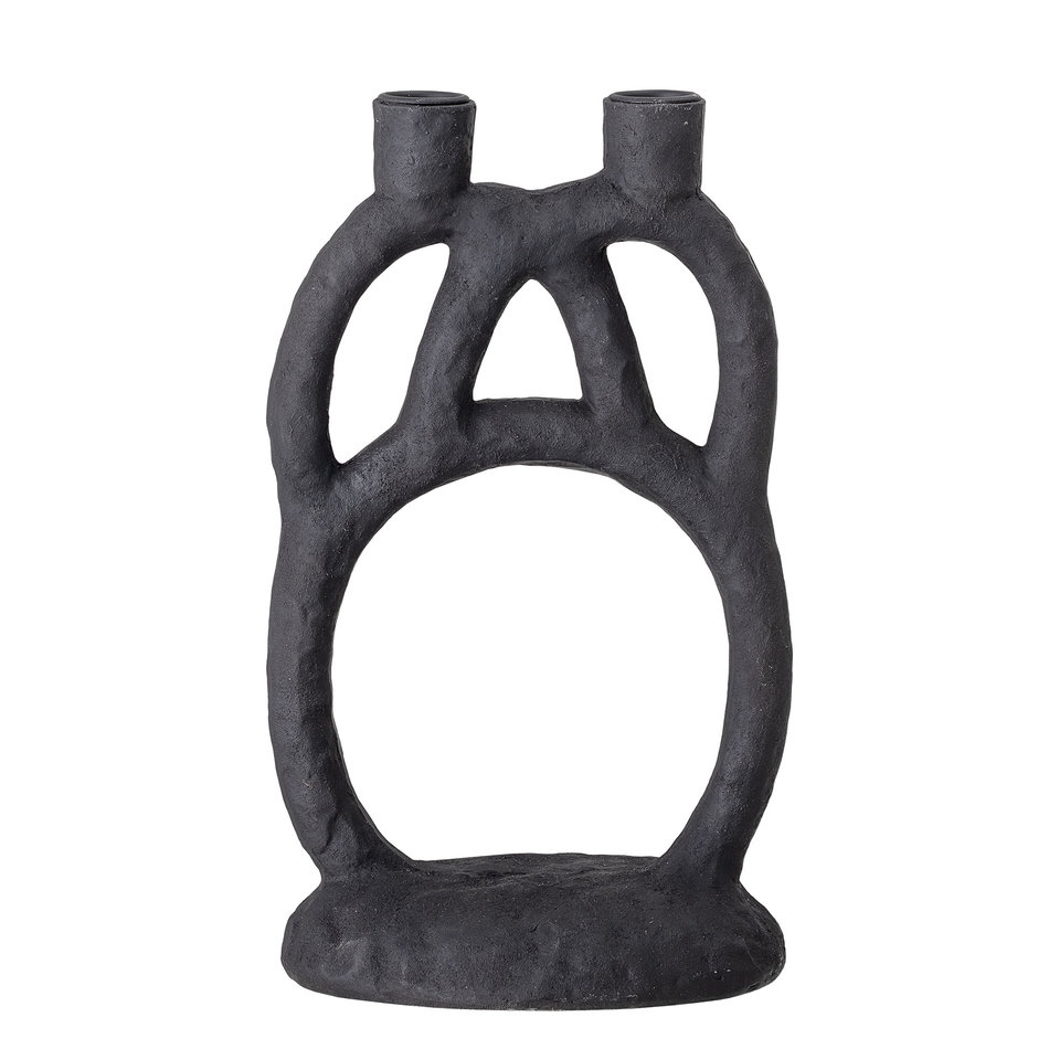 Tough candle holder - Black