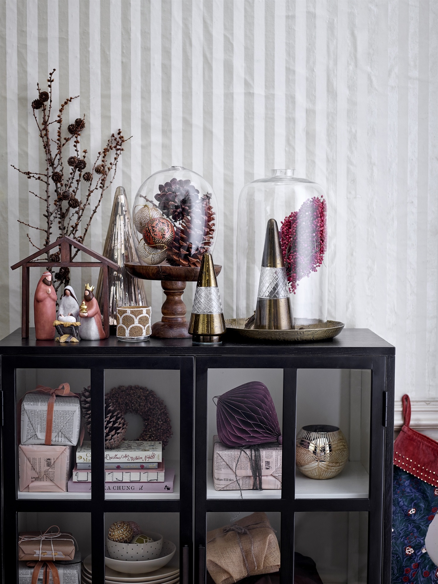 Papier mache kerstballen Papier mache kerstversiering Livv Lifestyle