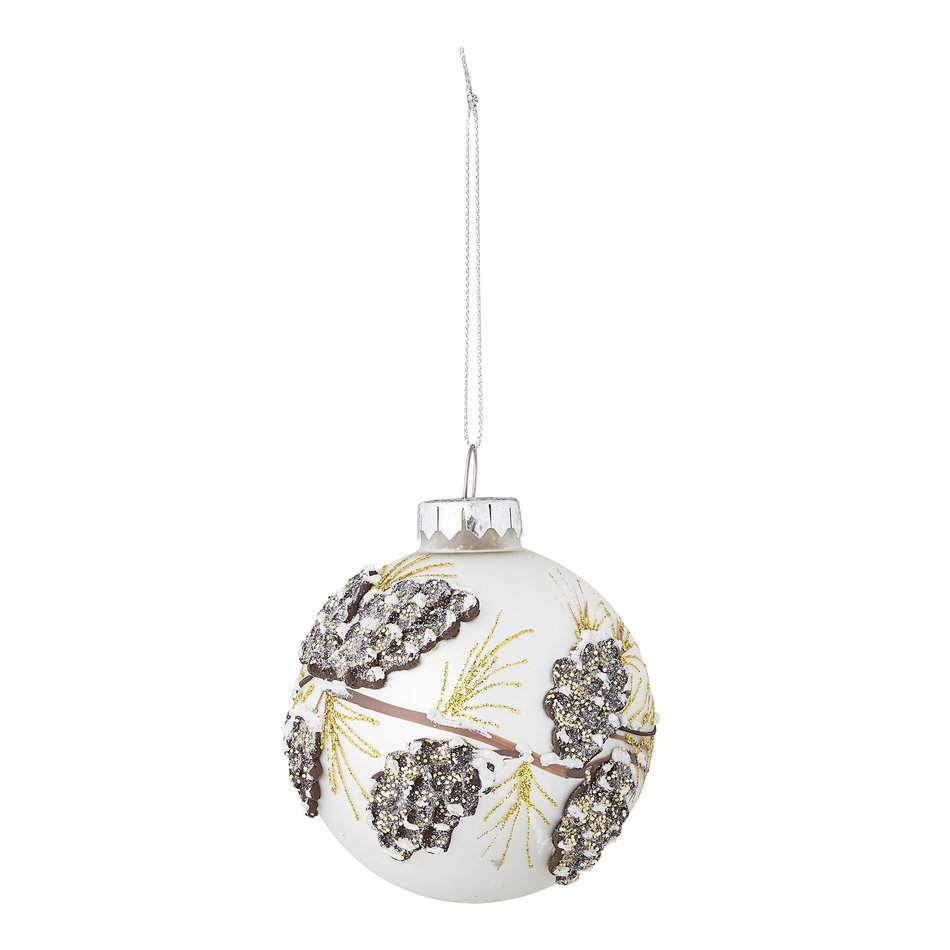 Glass ornament - Brocante style