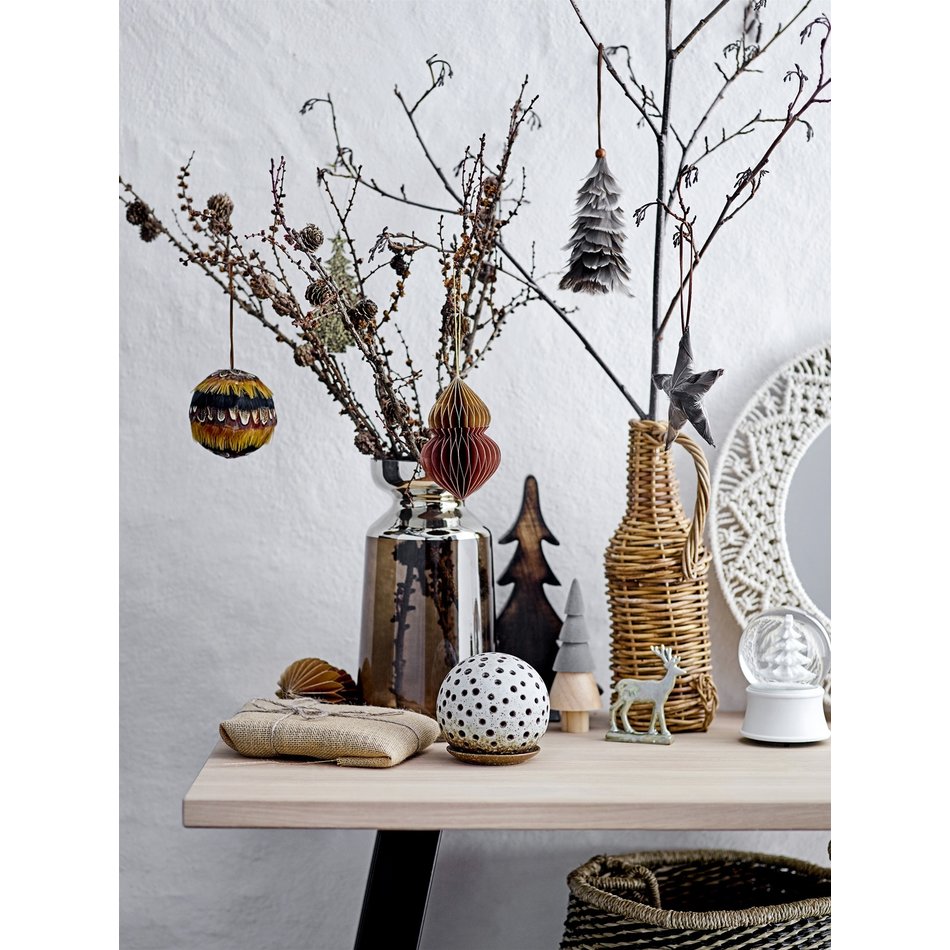 Bohemian kerst hanger - Veren