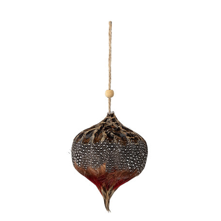 Bohemian kerst hanger - Veren