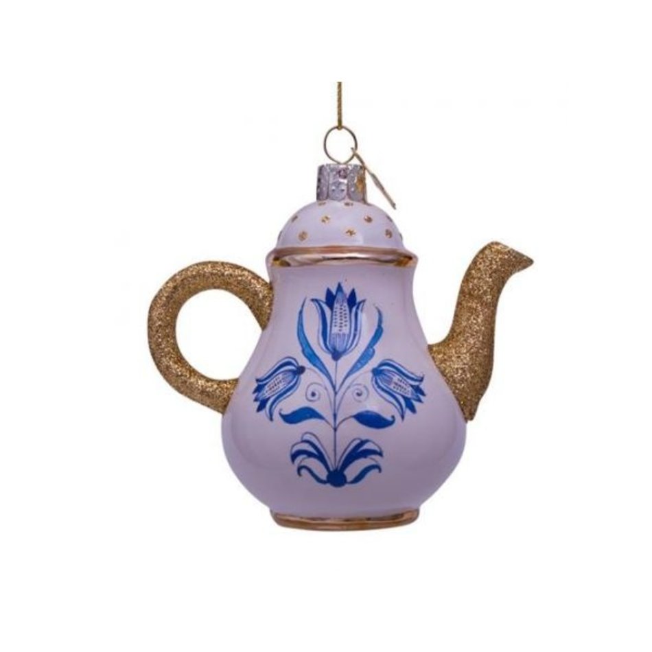 Christmas ornament - Tea pot - Delft blue