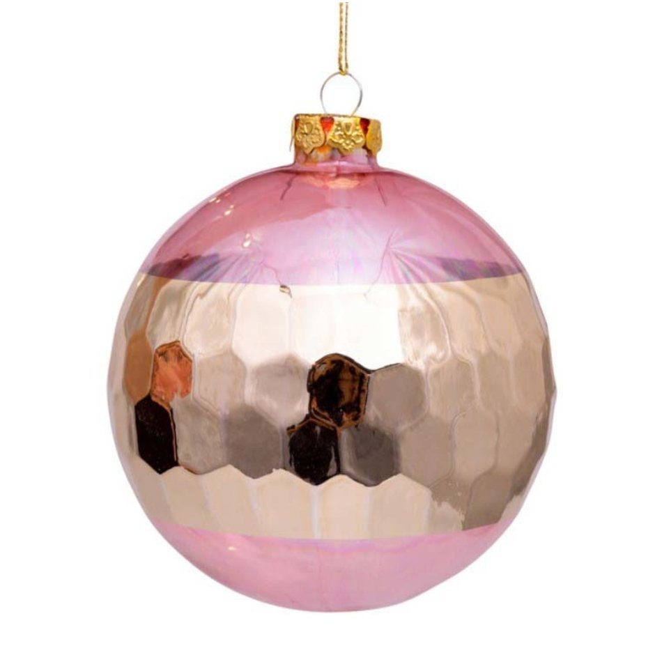 Christmas ball  - Honeycub - Pink