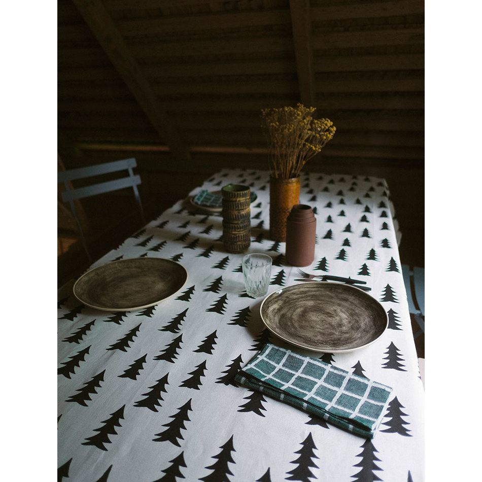 Tablecloth Gran - Black / White