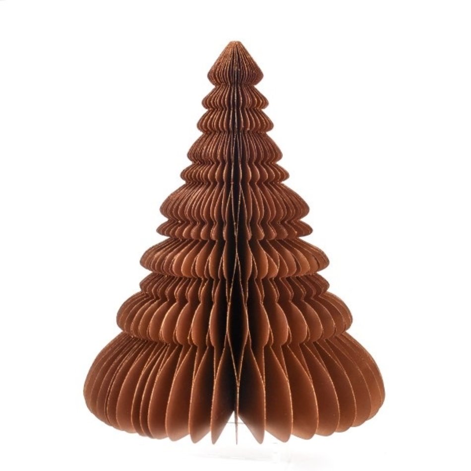 Honeycomb kerstboom - Koper