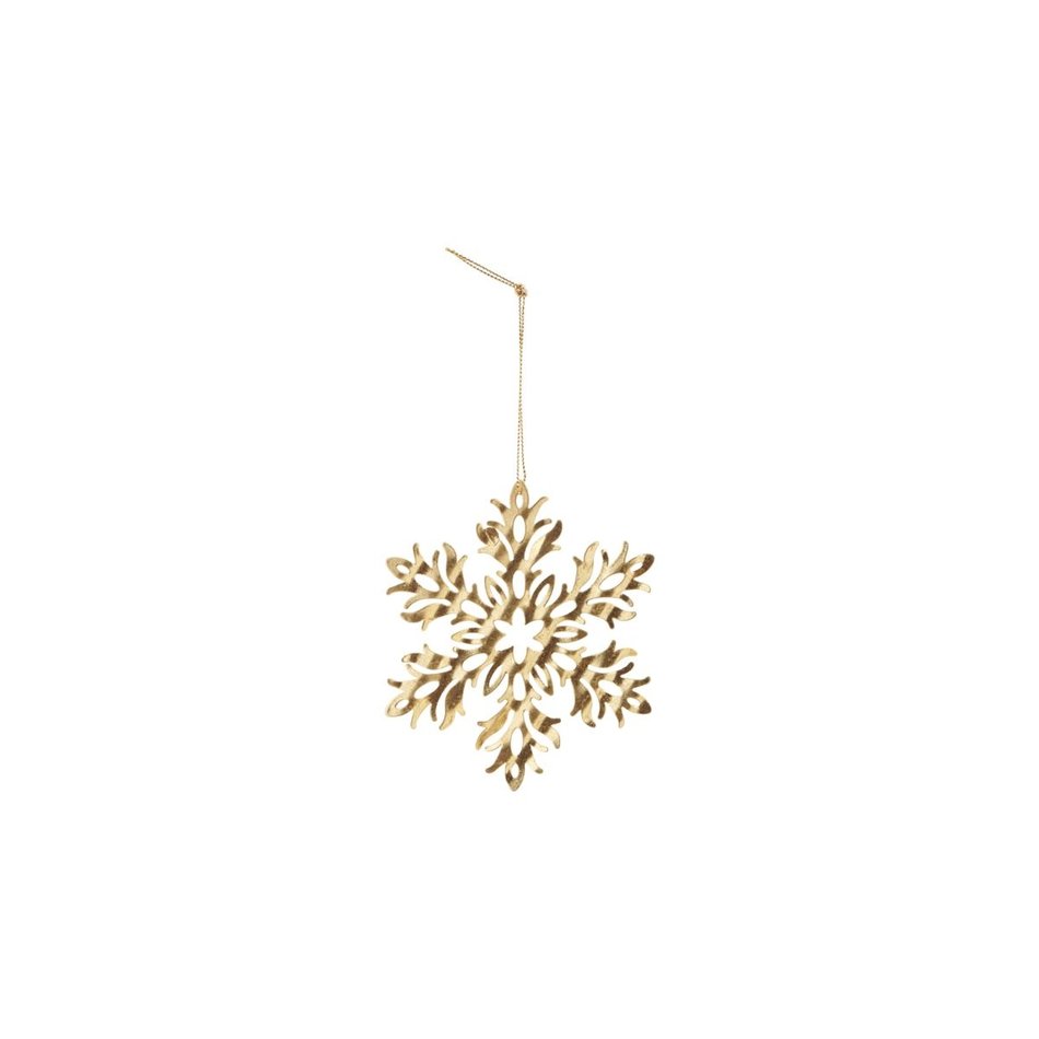 Snow flower - Antique gold