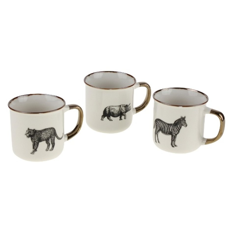 Mug Safari - Set of 3