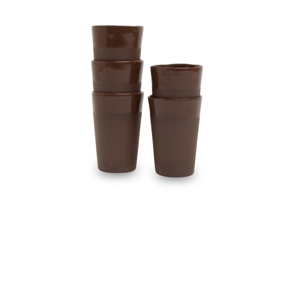 Ceramic cup - Brown