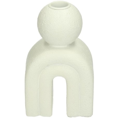 Artistic candlestick - Offwhite