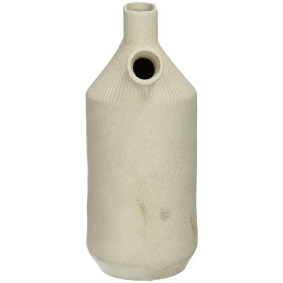 Can  vase  - Porcelain - Offwhite