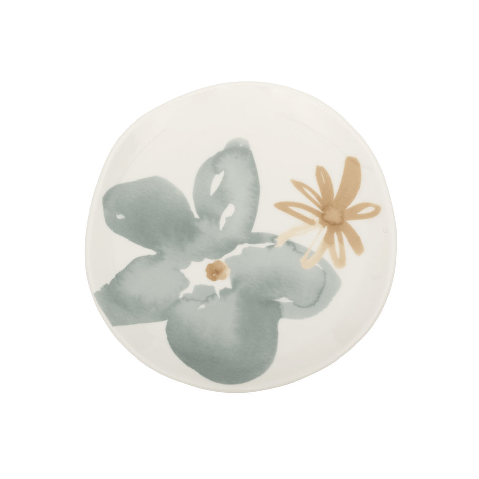 Goodmorning  plate - Floral