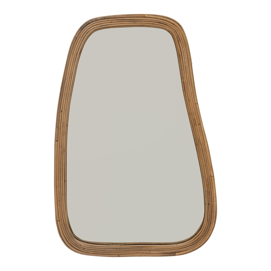 Bamboo mirror - Natural - Large