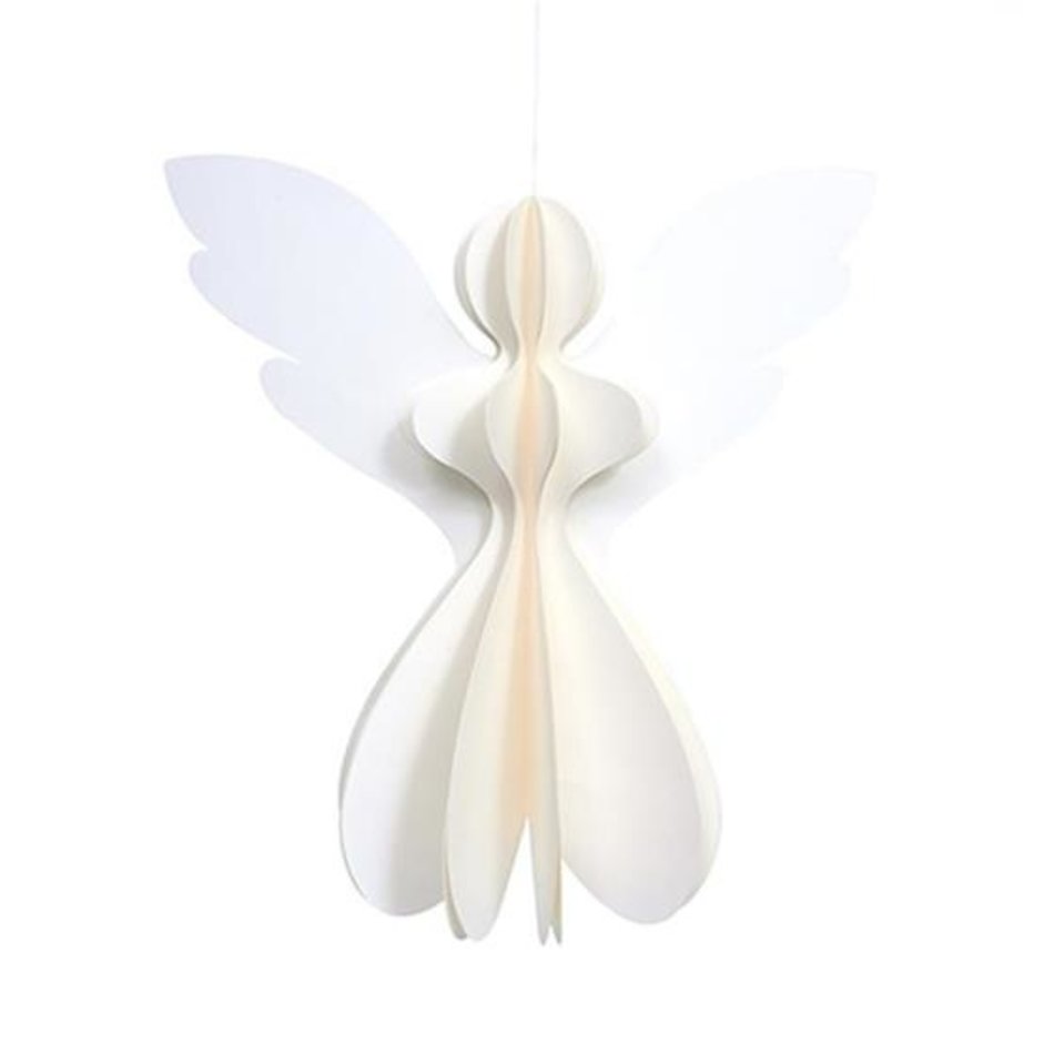 Christmas angel - Paper - Ivory - 30cm