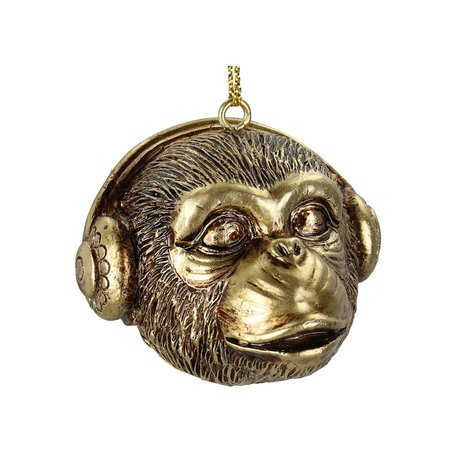 Kerst ornament - Aap - Horen