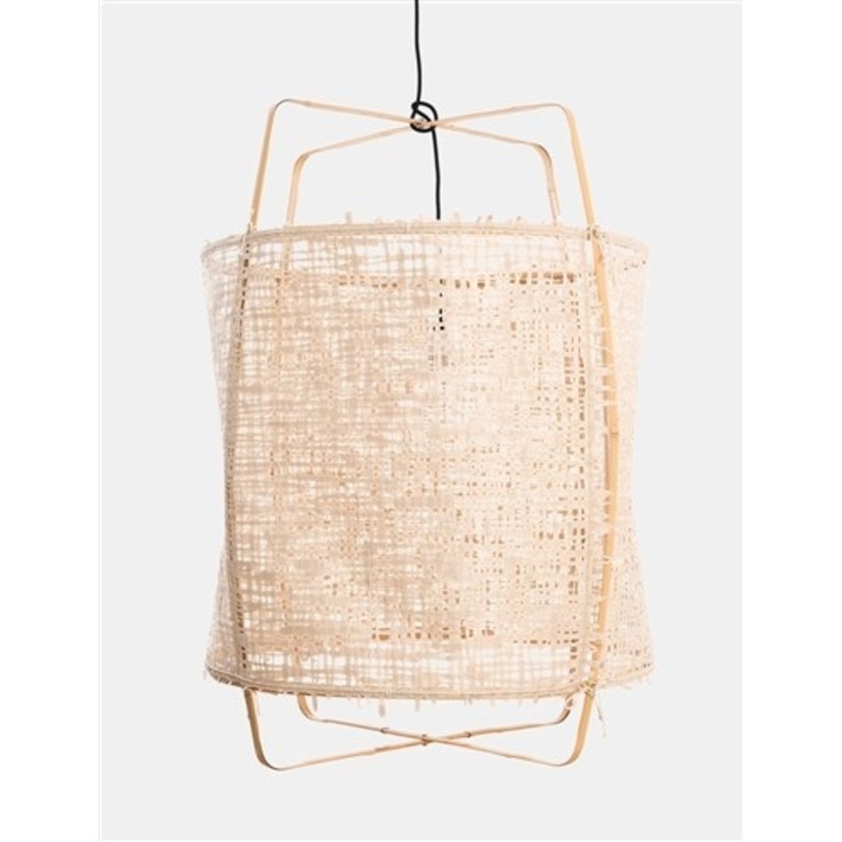 Lamp Z1 - Blond frame - Natural paper cover