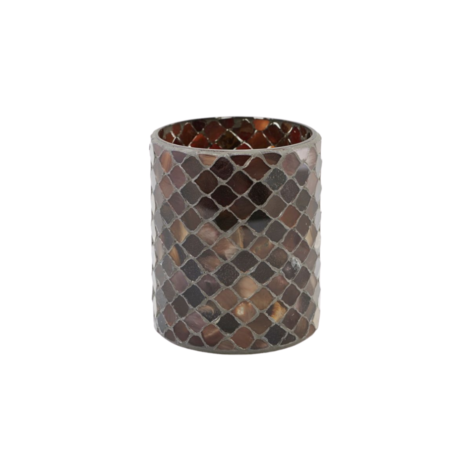 Tealight holder Brownie - Brown