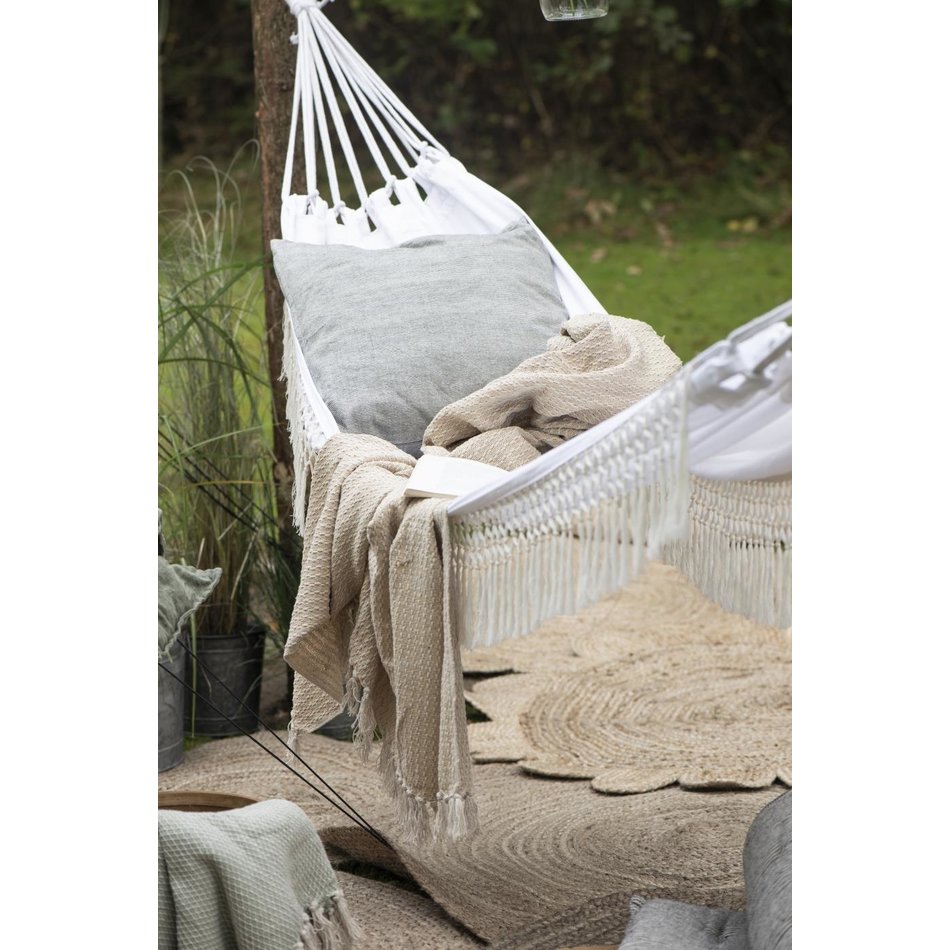 Hammock - Fringes - White