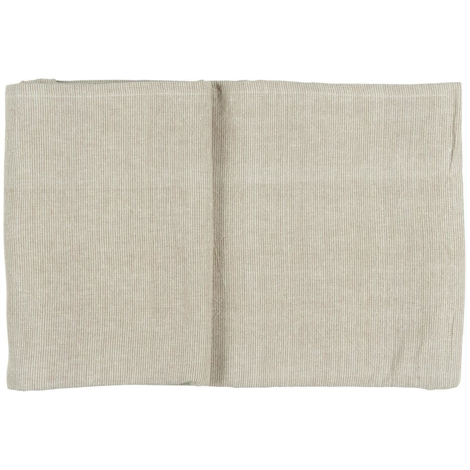 Tablecloth - Small stripes - Beige